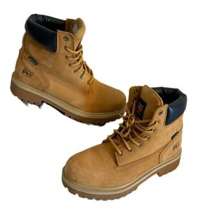 Timberland pro mens direct attached 6” soft toe insulated waterproof work boot